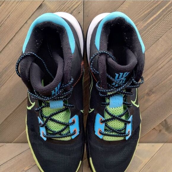Nike Kyrie Flytrap 4 Black Lime‎ Glow Basketball Sneakers Mens Size 12 Shoes main image 4